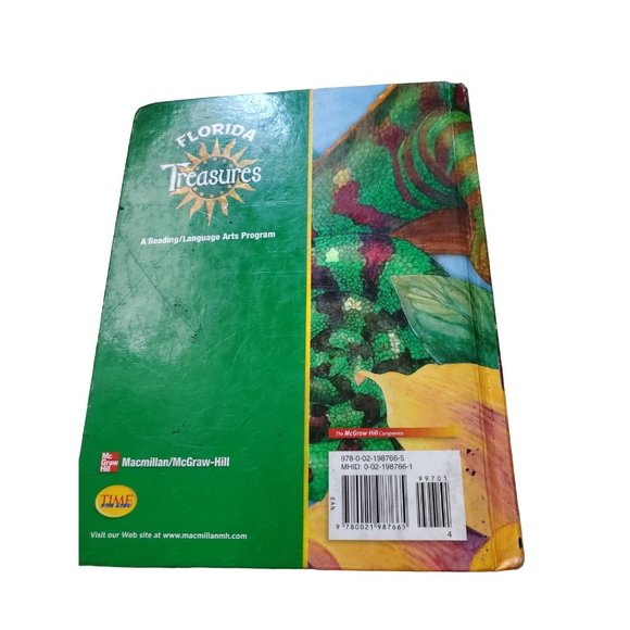 TREASURES Reading/language Arts 4th Grad Education School Book - Picture 2 of 12